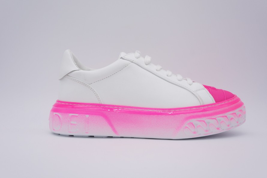 Sneakers Shoe Spice Boutique | Casadei White/Pink