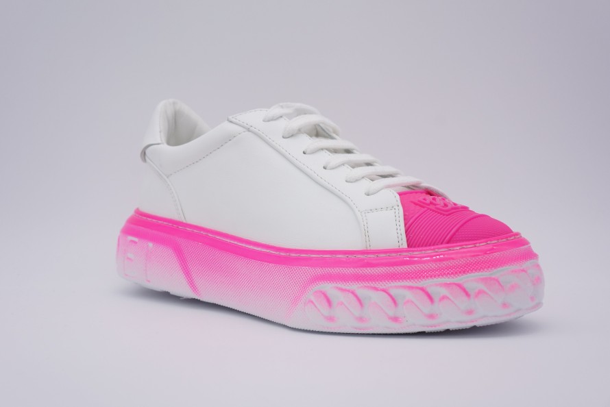 Sneakers Shoe Spice Boutique | Casadei White/Pink