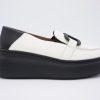 Loafers Shoe Spice Boutique | Wonders Black/White