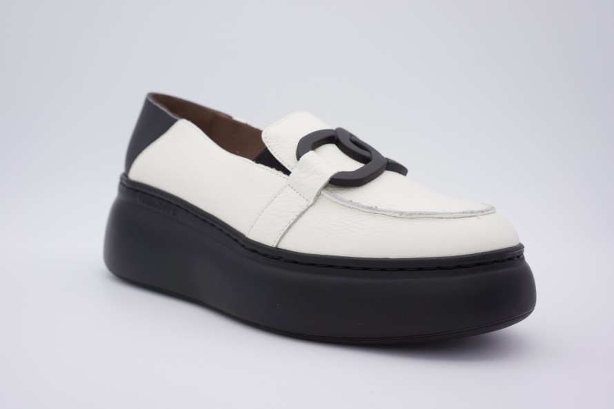 Loafers Shoe Spice Boutique | Wonders Black/White