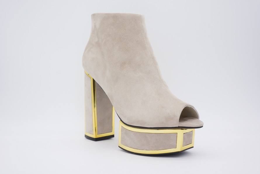 Boots Shoe Spice Boutique | Kat Maconie Beige