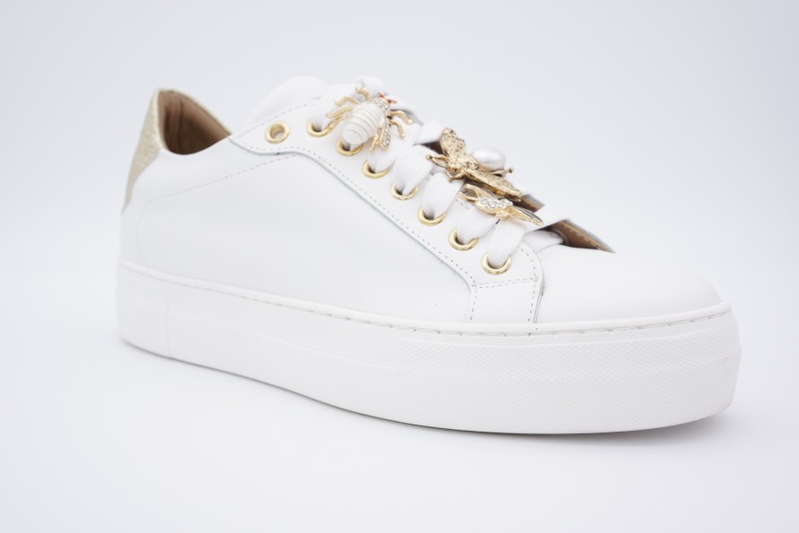 Sneakers Shoe Spice Boutique | Michele Lapriore White/Bugs