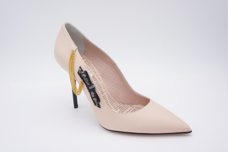 Heels Shoe Spice Boutique | John Galliano Nude