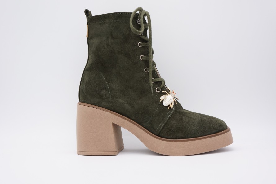 Boots Shoe Spice Boutique | Gaimo Green