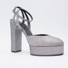 Designer Shoes Shoe Spice Boutique | Casadei Silver