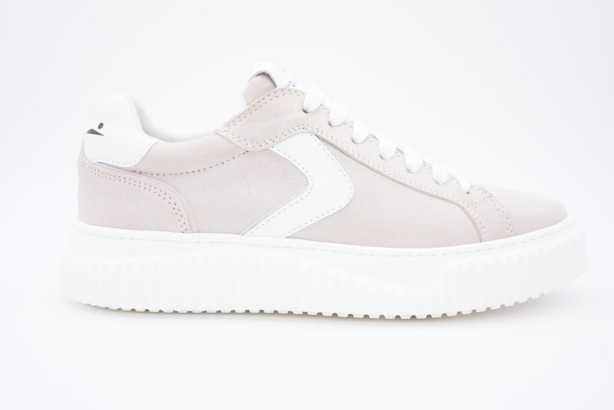 Sneakers Shoe Spice Boutique | Viole Blanche Rose/White