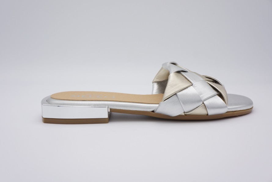 Flats Shoe Spice Boutique | Sesto Meucci Silver