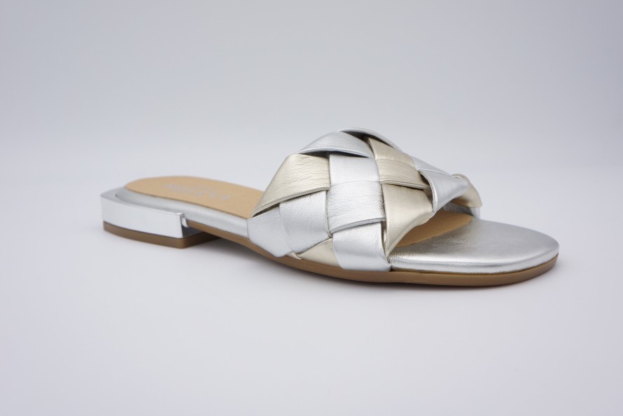 Flats Shoe Spice Boutique | Sesto Meucci Silver